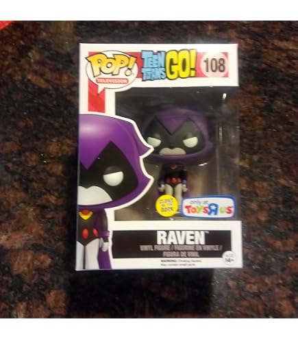 FUNKO POP! Boneco de vinil #108 exclusivo do Red Raven Teen Titans